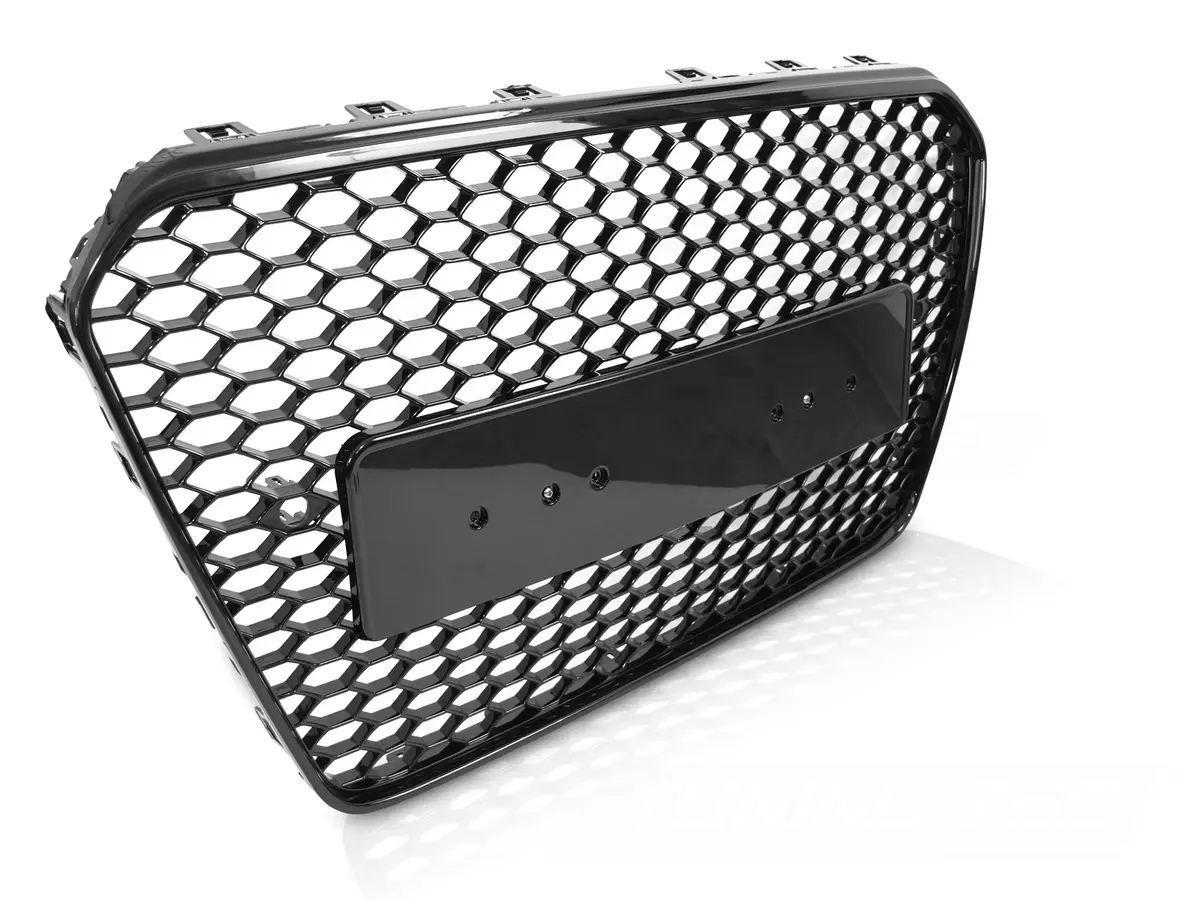 Predná maska Audi A5 8T 8F 11-16 Sport Glossy Black PDC - A7 — bazár