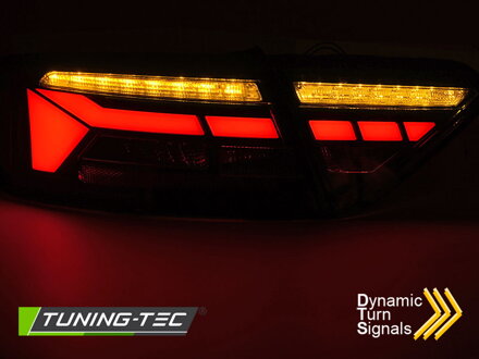 Zadné svetlá Audi A5 11-16 Red Smoke LED Bar Dynamic