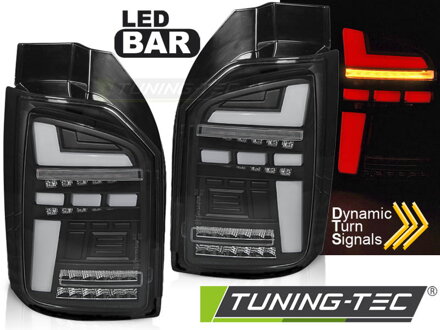 Zadné svetlá VW T6 Dynamic Black Bulb