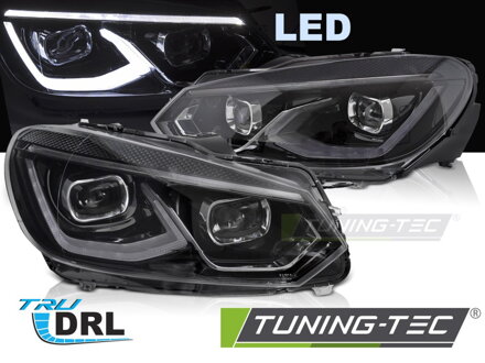 Predné Full LED svetlá VW Golf 6 Black