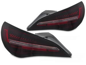 Zadné svetlá Mercedes CLA C117 13-19 Black Red LED