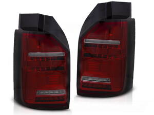 Zadné svetlá VW T6 Dynamic Red Smoke Bulb