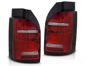 Zadné svetlá VW T6 T6.1 Dynamic Red White LED