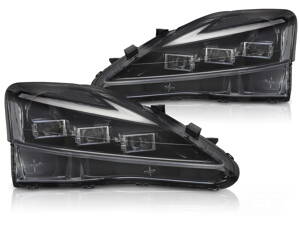 Predné Full LED svetlá Lexus IS 06-13 Black WL