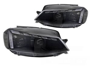 Predné Full LED svetlá VW Golf 7 17-19 Black